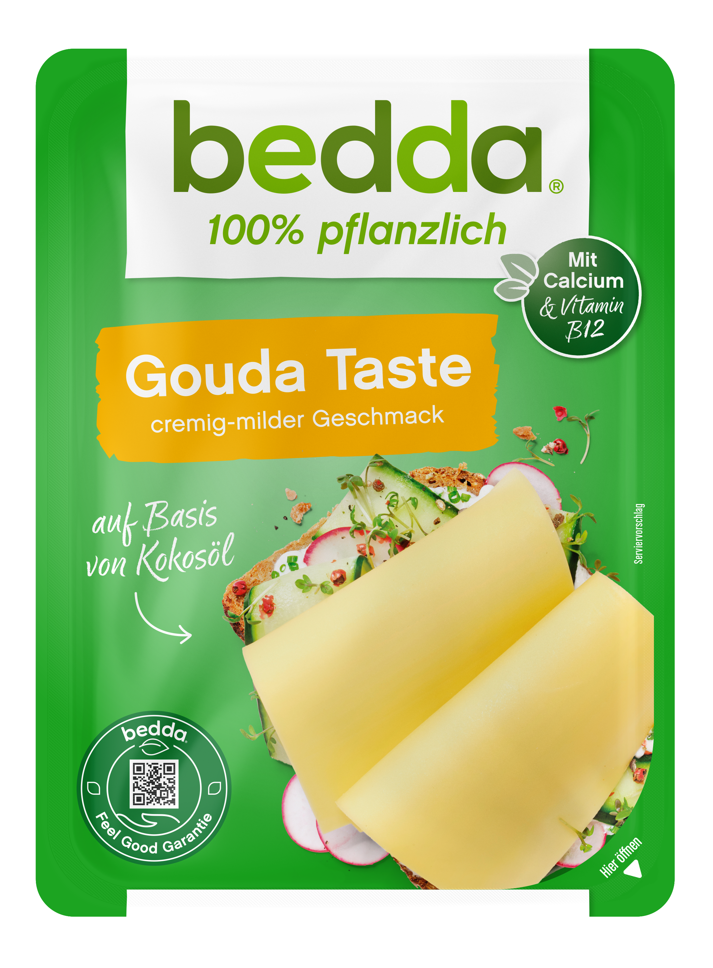 bedda Scheiben Gouda Style  in der 150-g-Packung