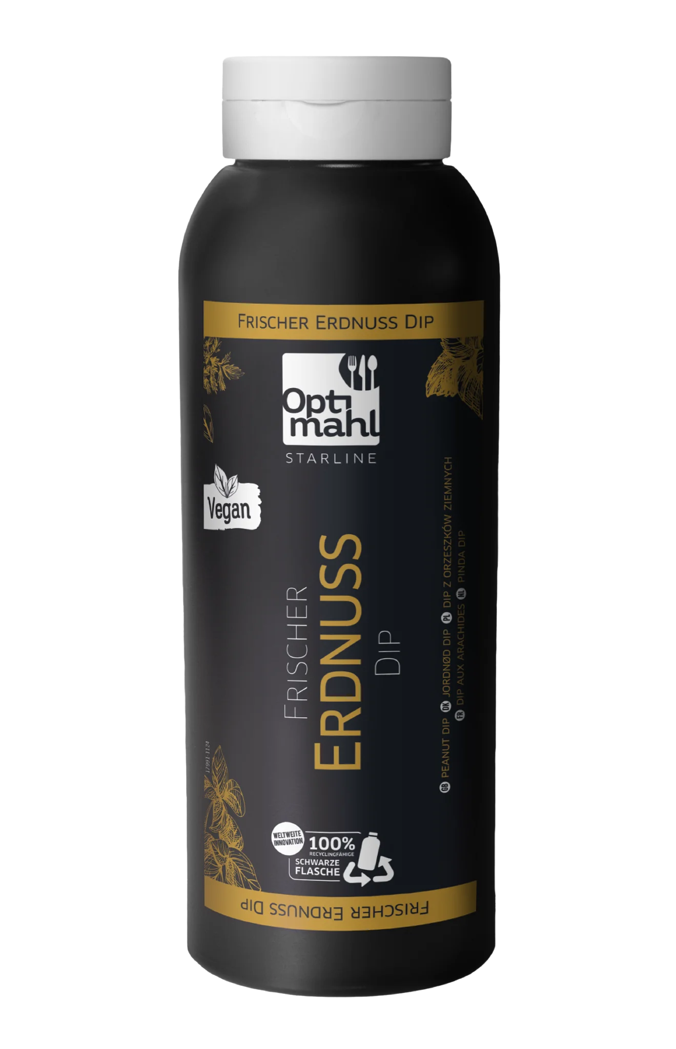Erdnuss Dip von Optimahl Starline in der 850-g-Flasche