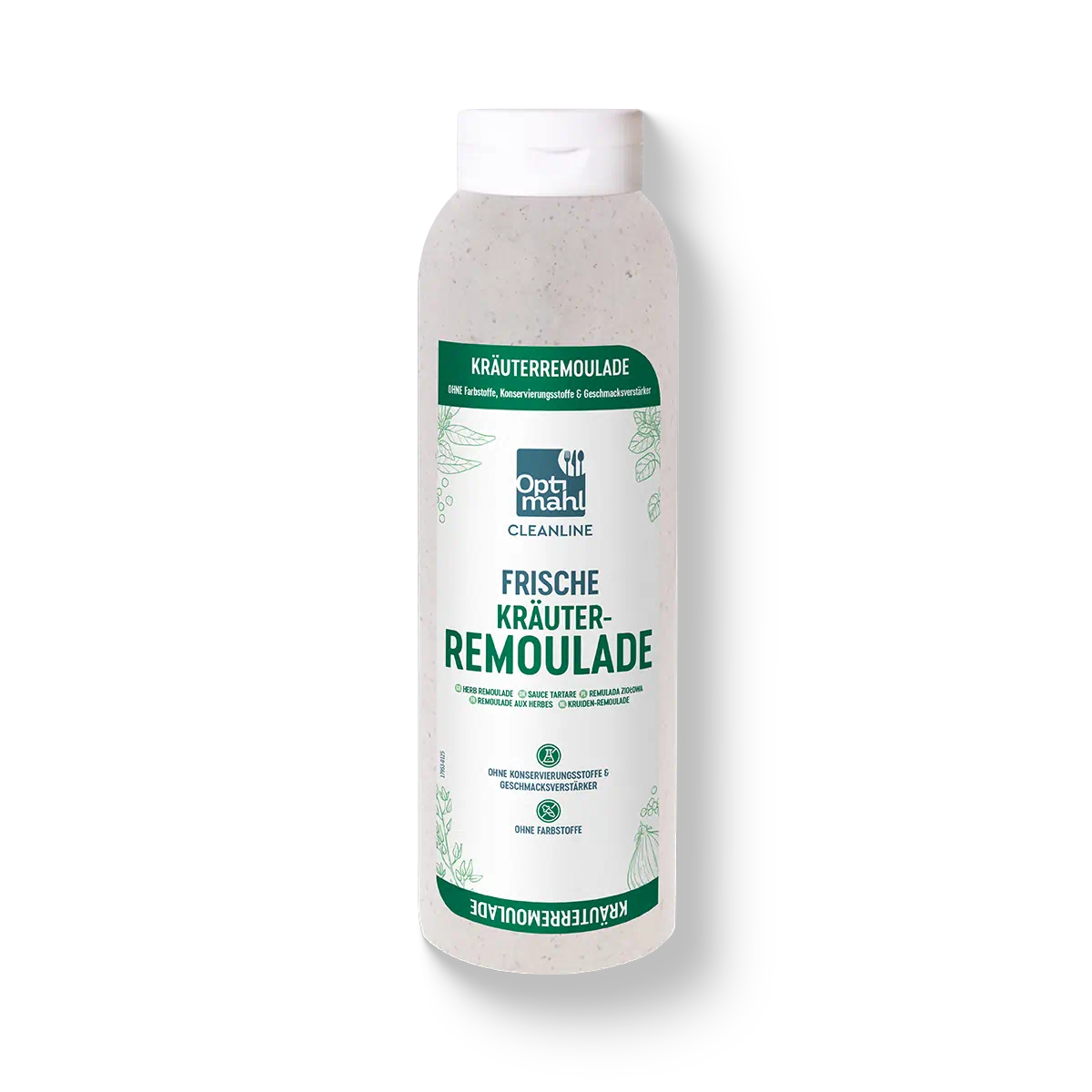 Kräuterremoulade von Optimahl Cleanline in der 1-Liter-Flasche