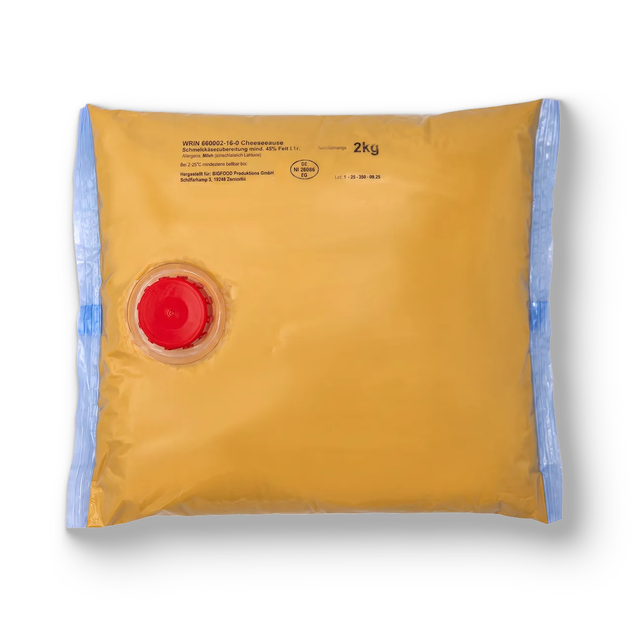 Käsesauce von Optimahl Starline in der 2-kg-Packung