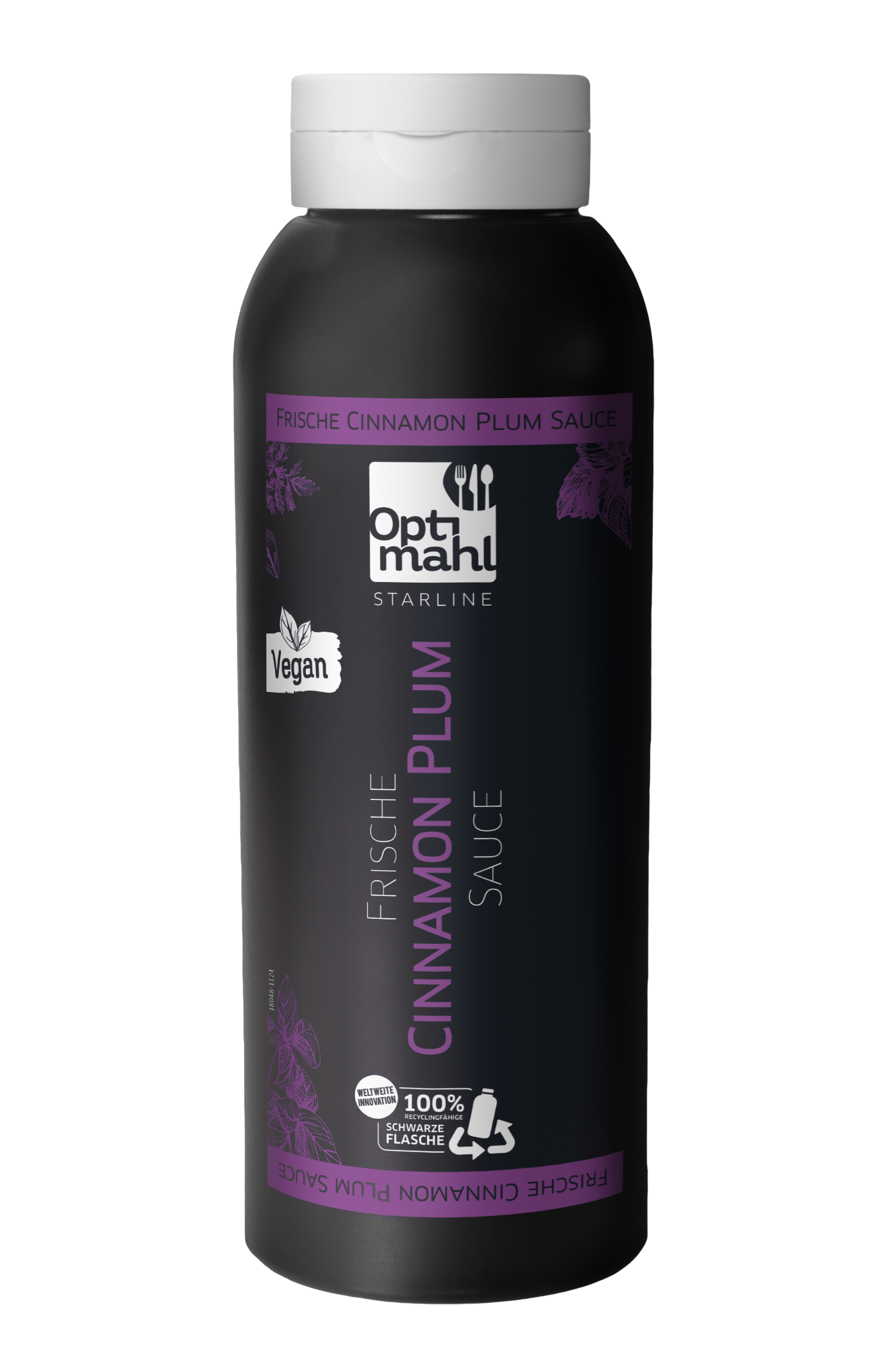 Cinnamon Plum Sauce von Optimahl Starline in der 850-g-Flasche