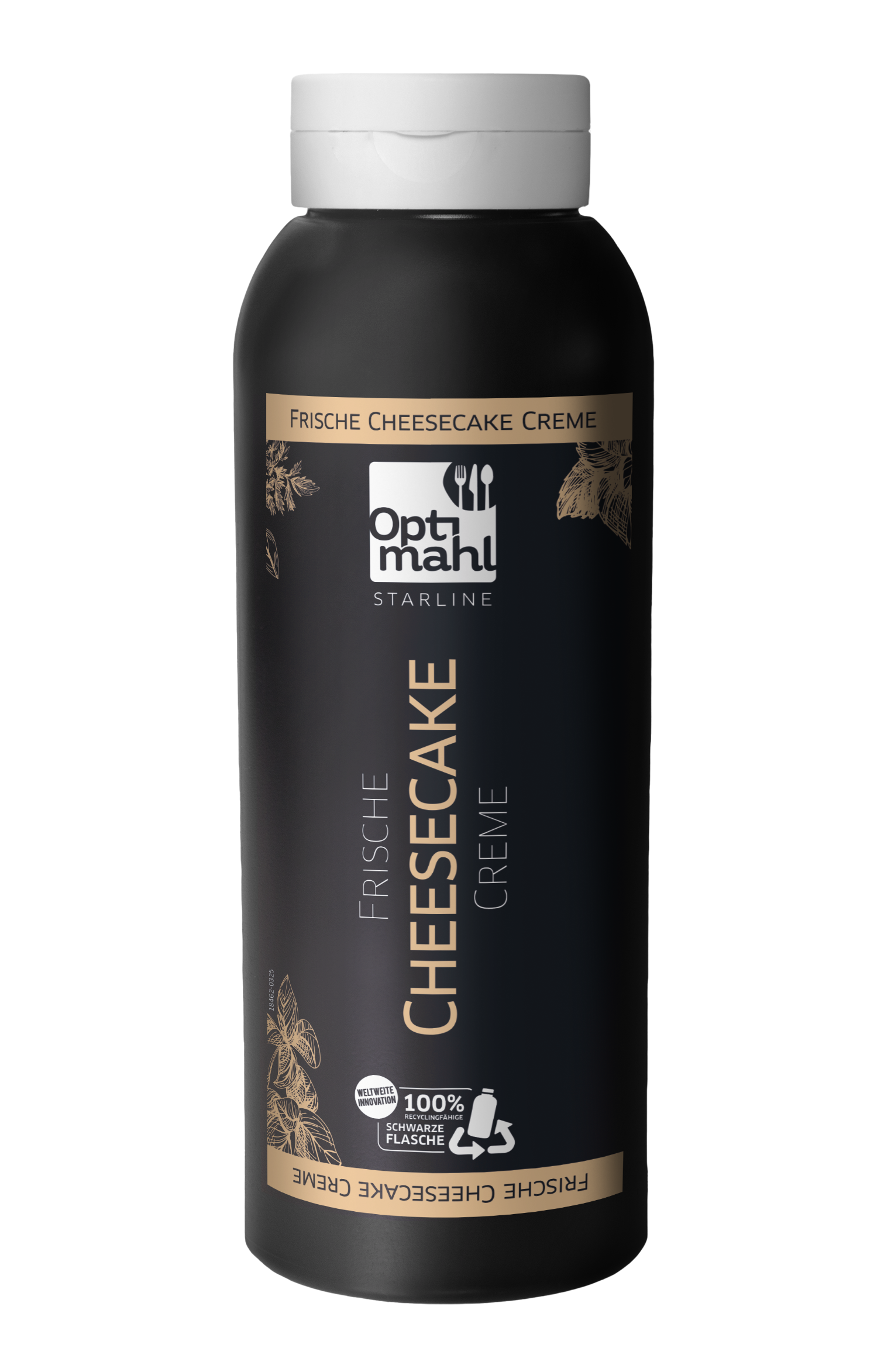 Cheesecake Creme von Optimahl Starline in der 850-g-Flasche