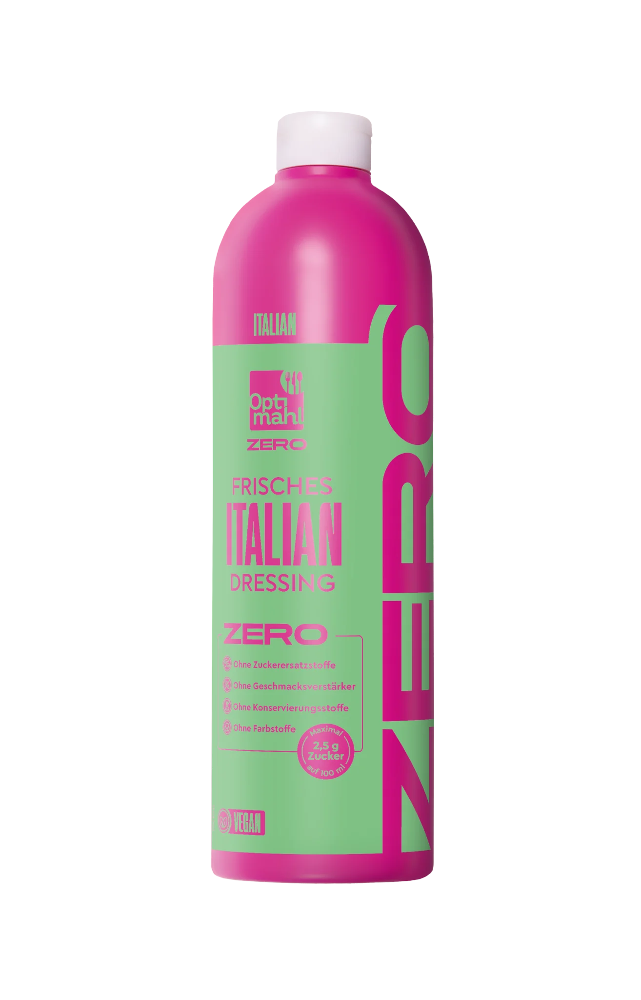 Italian Dressing von Optimahl ZERO in der 1-Liter-Flasche
