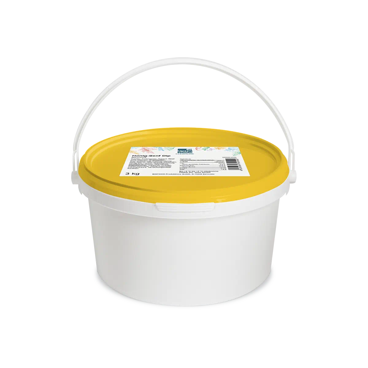 Honig Senf Dip von Optimahl Cleanline im 3-Liter-Eimer