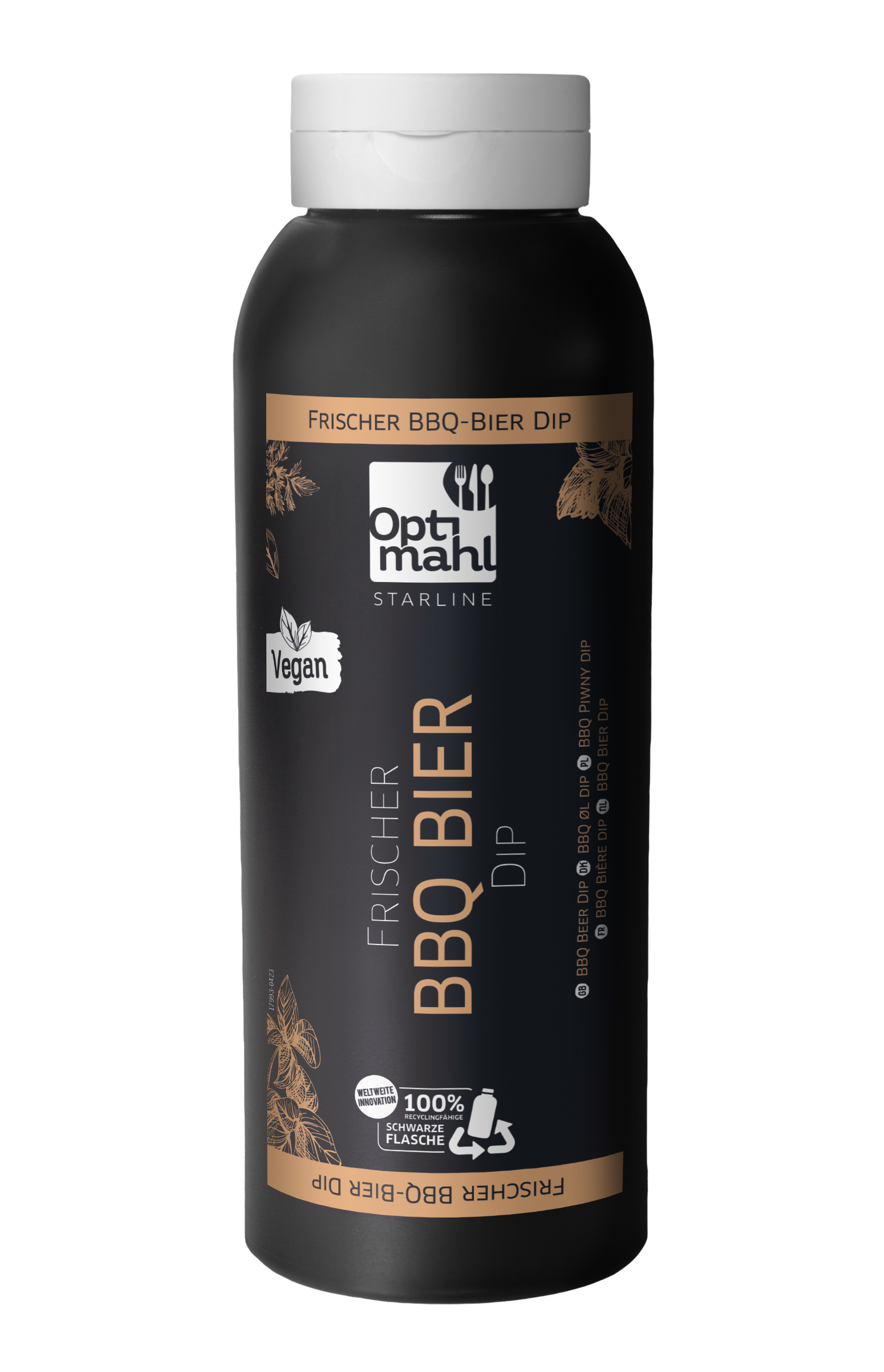 BBQ Dip mit Biergeschmack von Optimahl Starline in der 850-g-Flasche