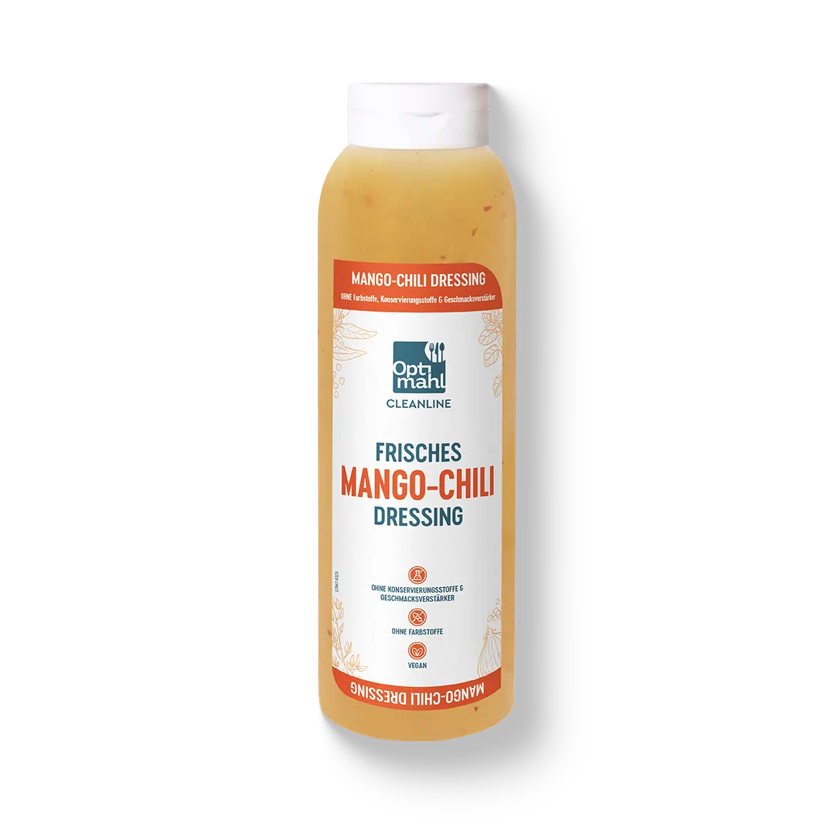 Mango Chili Dressing von Optimahl Cleanline in der 1-Liter-Flasche